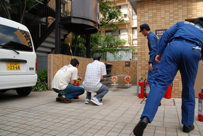 消火訓練