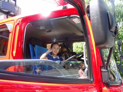 消防ポンプ車