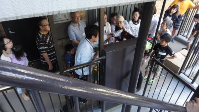 A班消化栓放水訓練状況(3).JPG