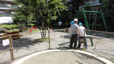 A班消化栓放水訓練状況(9).JPG